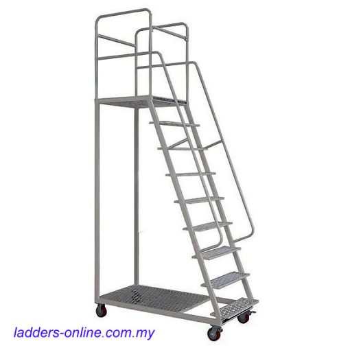 Platform Trolley Ladder 150kg rating Malaysia