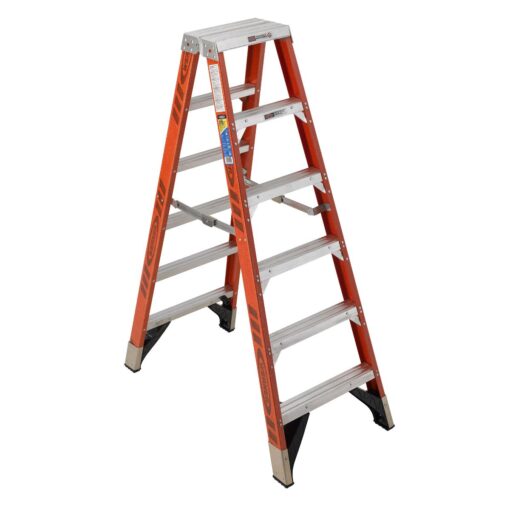 T7406 Werner Fiberglass Twin Step Ladder Malaysia